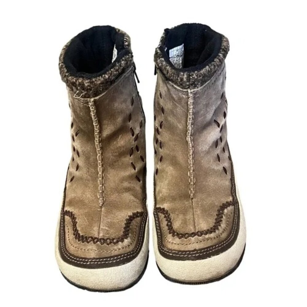 Merrell Puffin Mid Tan Performance Boots - Picture 2 of 4